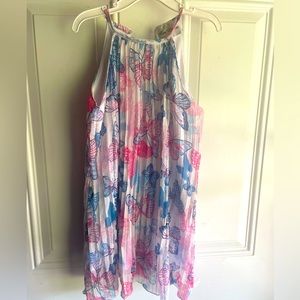 Size 5 floral tank top dress. Rare Editions brand. Smoke and pet free!